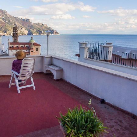 Casa Almagio - Atrani Amalfi Coast - Terrace & Seaview Apartman Kültér fotó