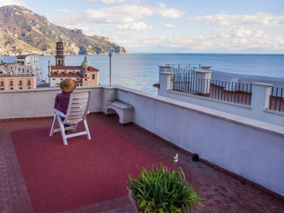 Casa Almagio - Atrani Amalfi Coast - Terrace & Seaview Apartman Kültér fotó