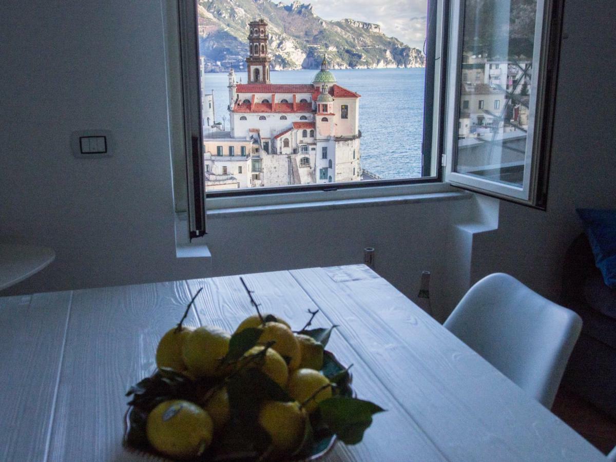 Casa Almagio - Atrani Amalfi Coast - Terrace & Seaview Apartman Kültér fotó