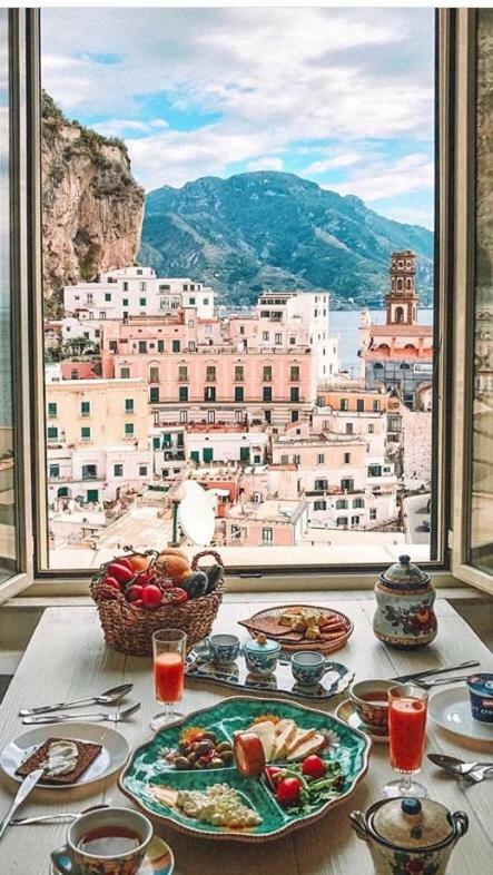 Casa Almagio - Atrani Amalfi Coast - Terrace & Seaview Apartman Kültér fotó